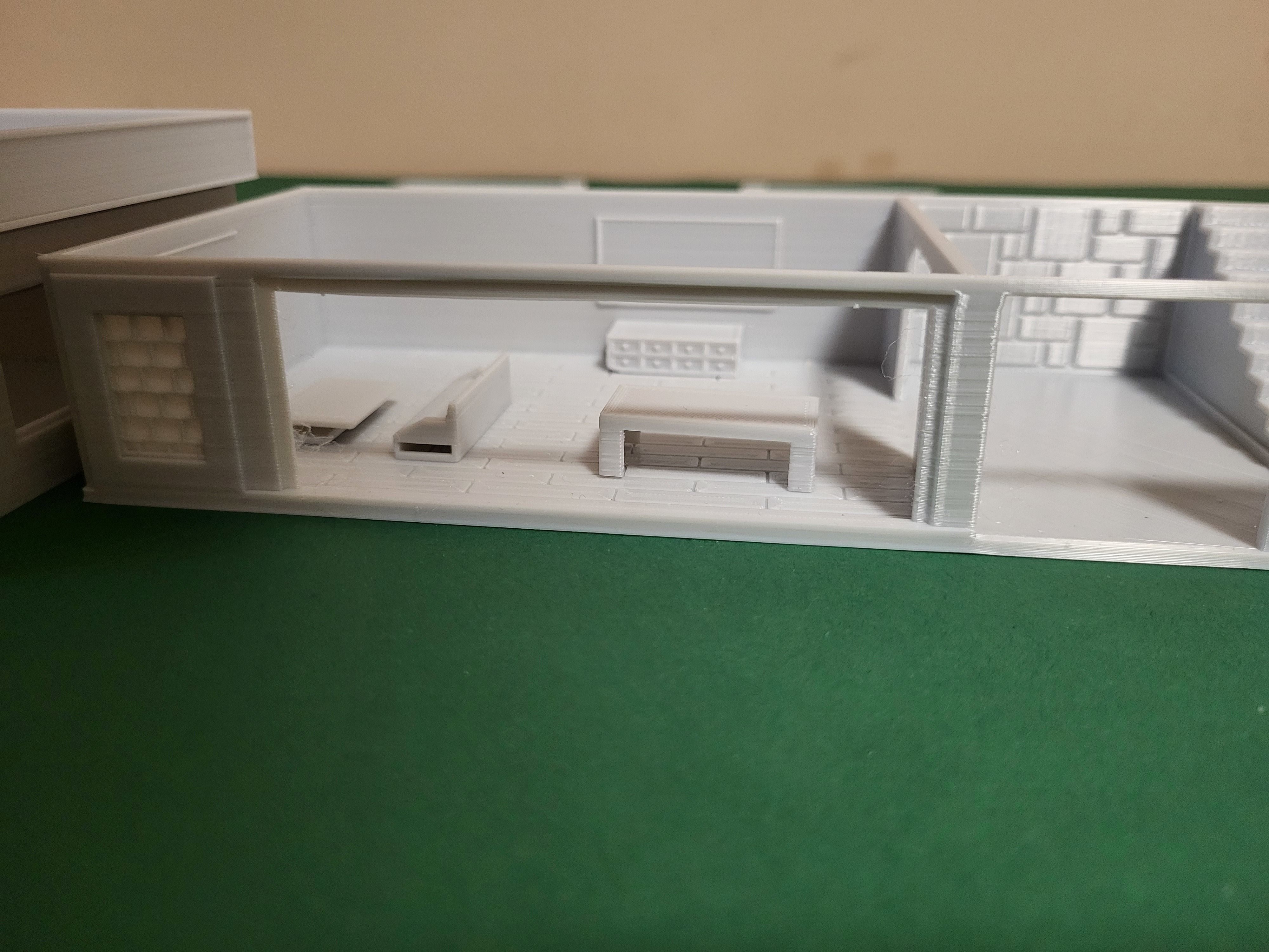 Modern House  3D print model_5