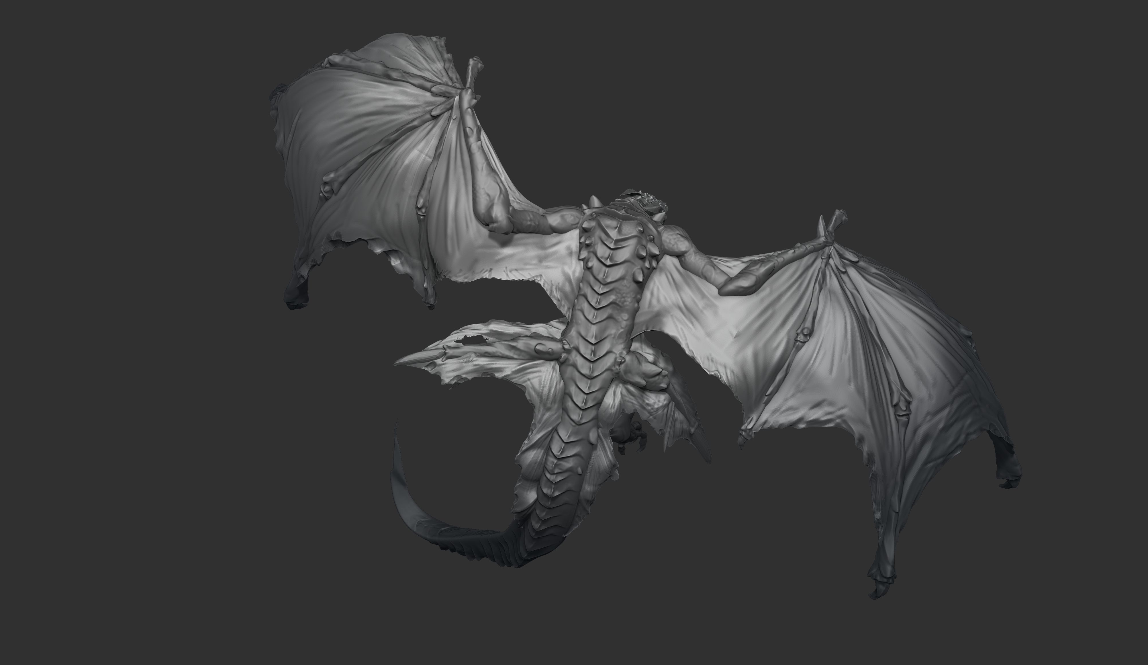 DRAGON 3D print model_2