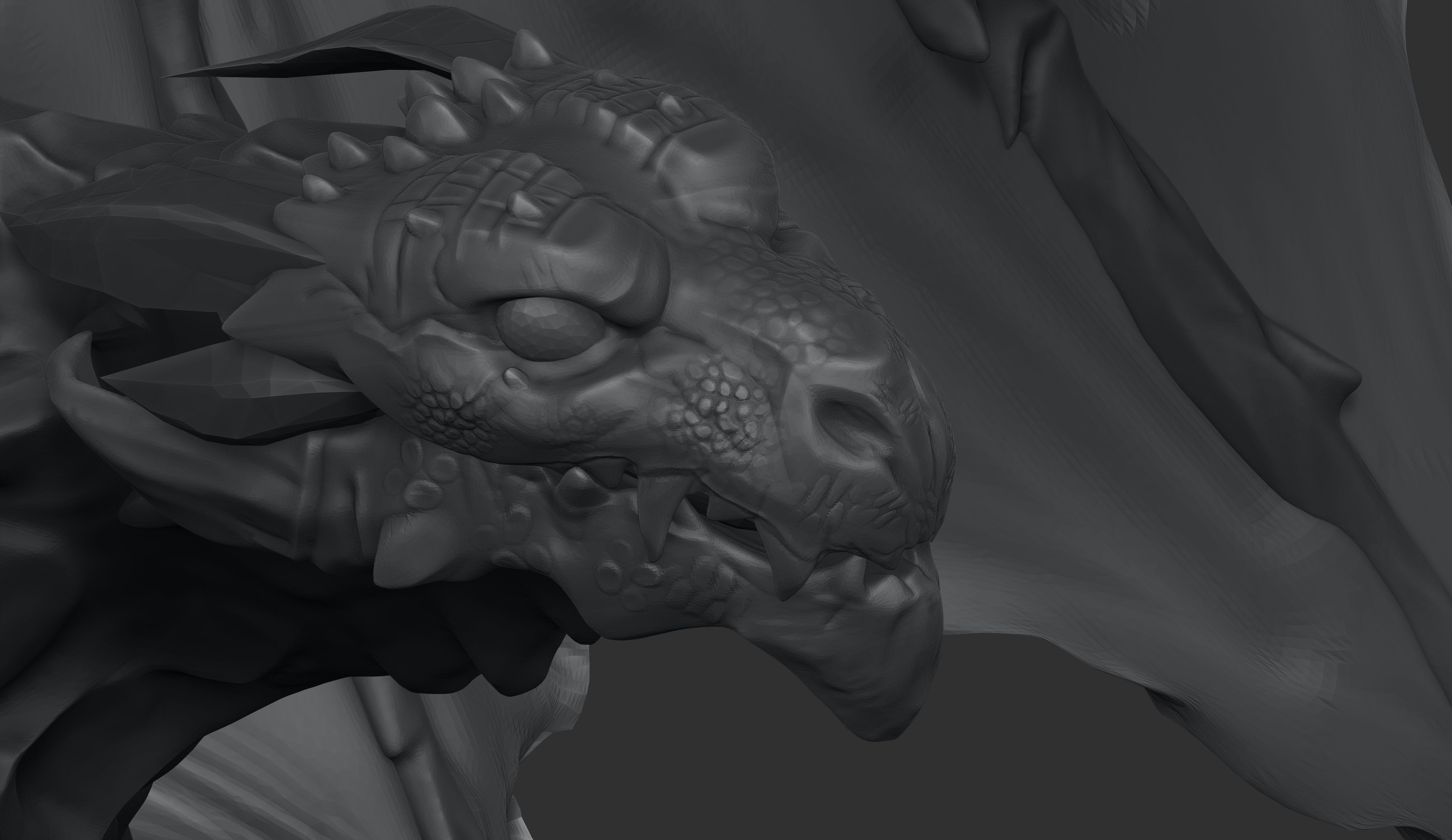 DRAGON 3D print model_4