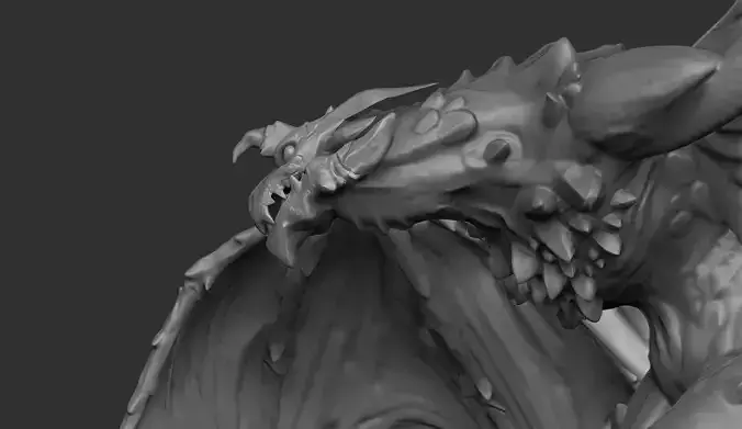 DRAGON 3D print model