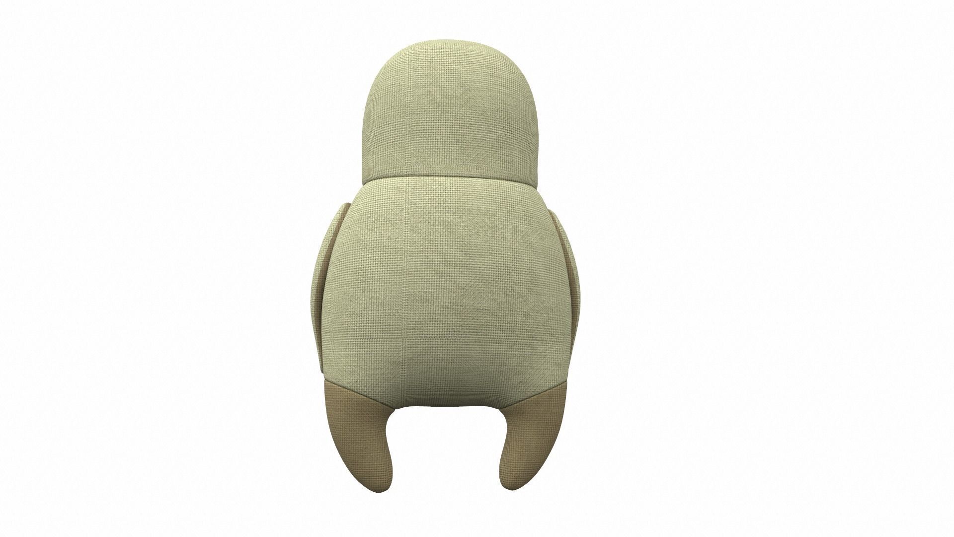 Plush toy monster 14 3D model_3