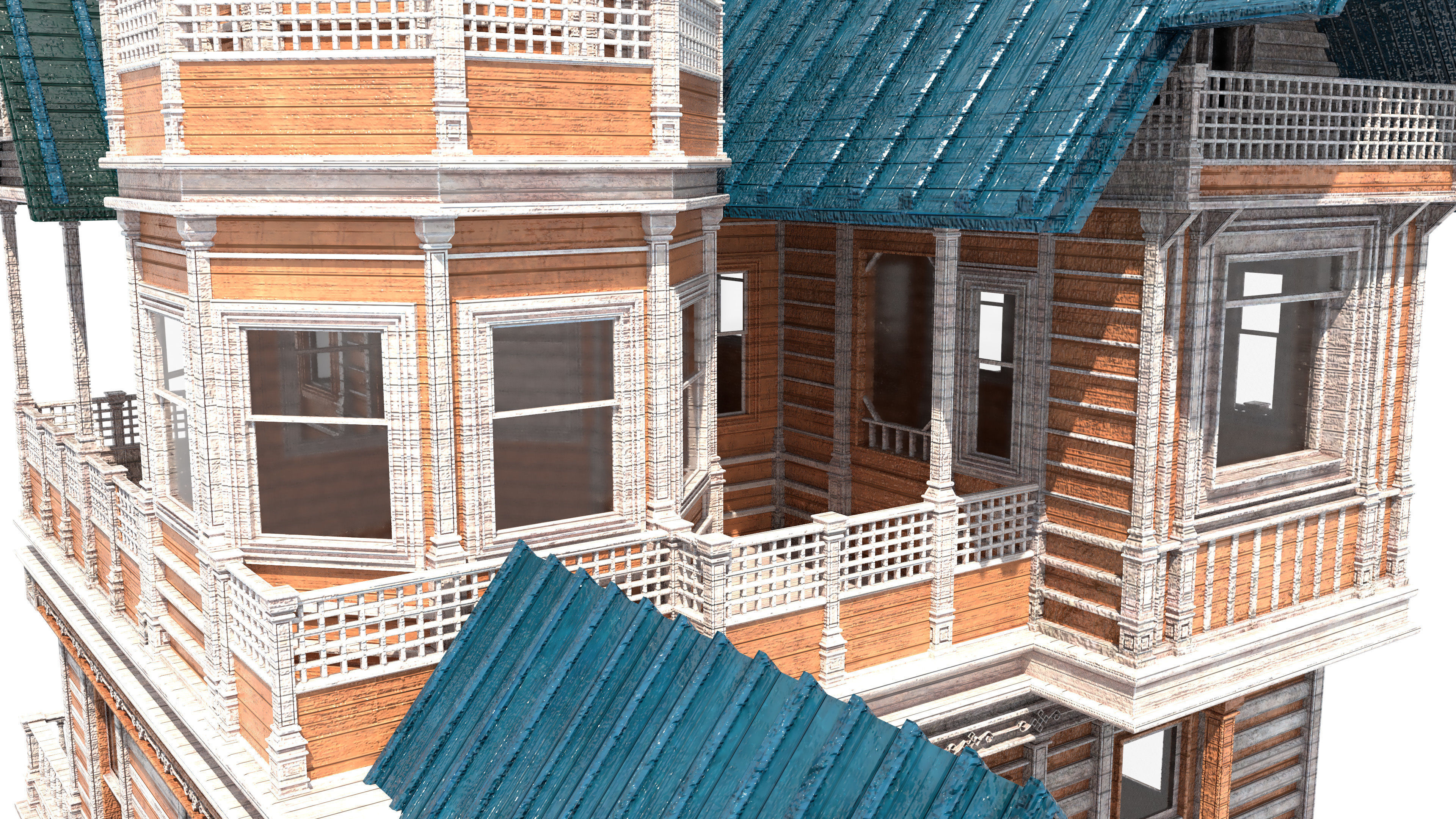 House of Flowers Asset Bundle 3D model_8