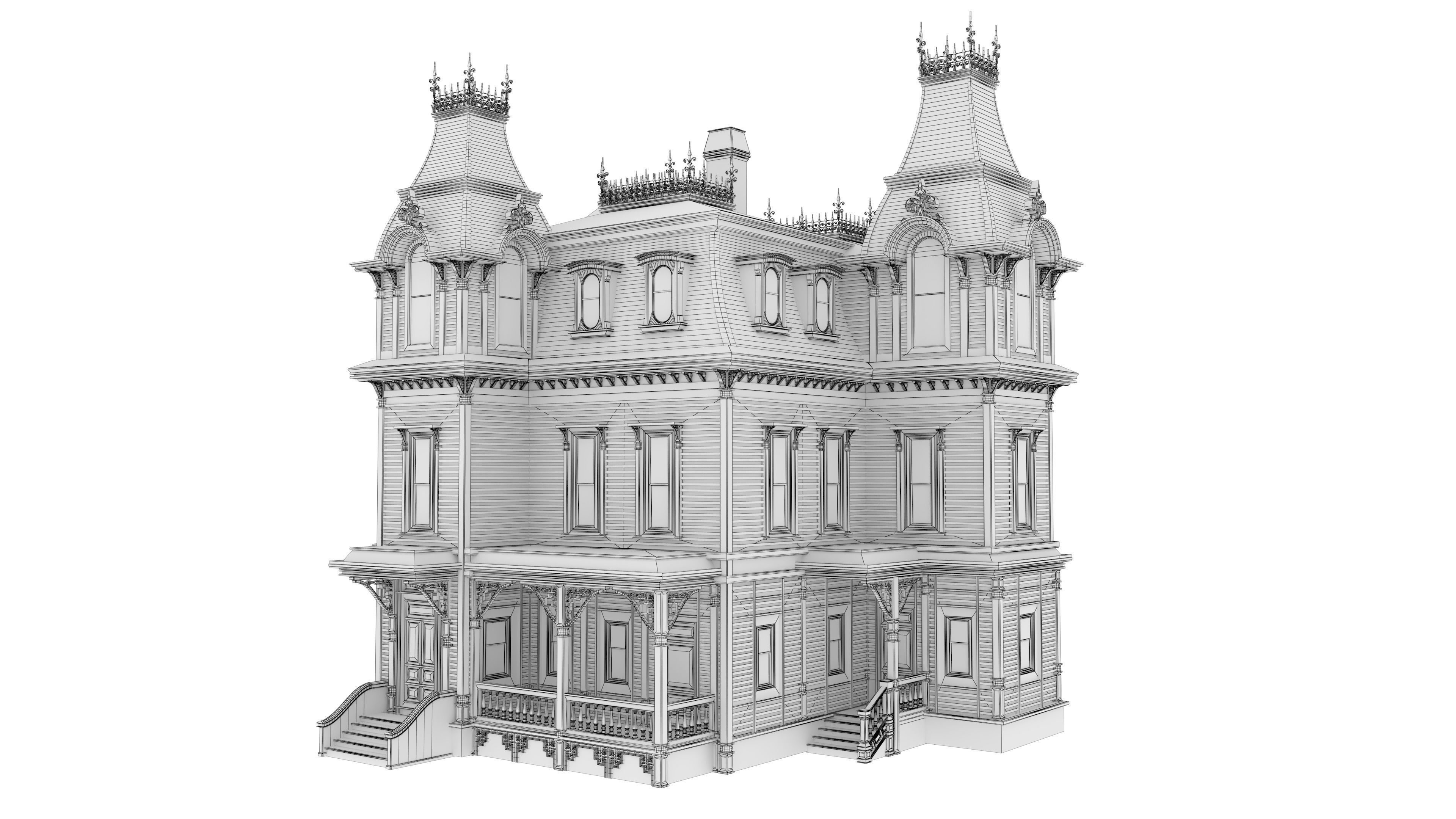 House of Flowers Asset Bundle 3D model_11