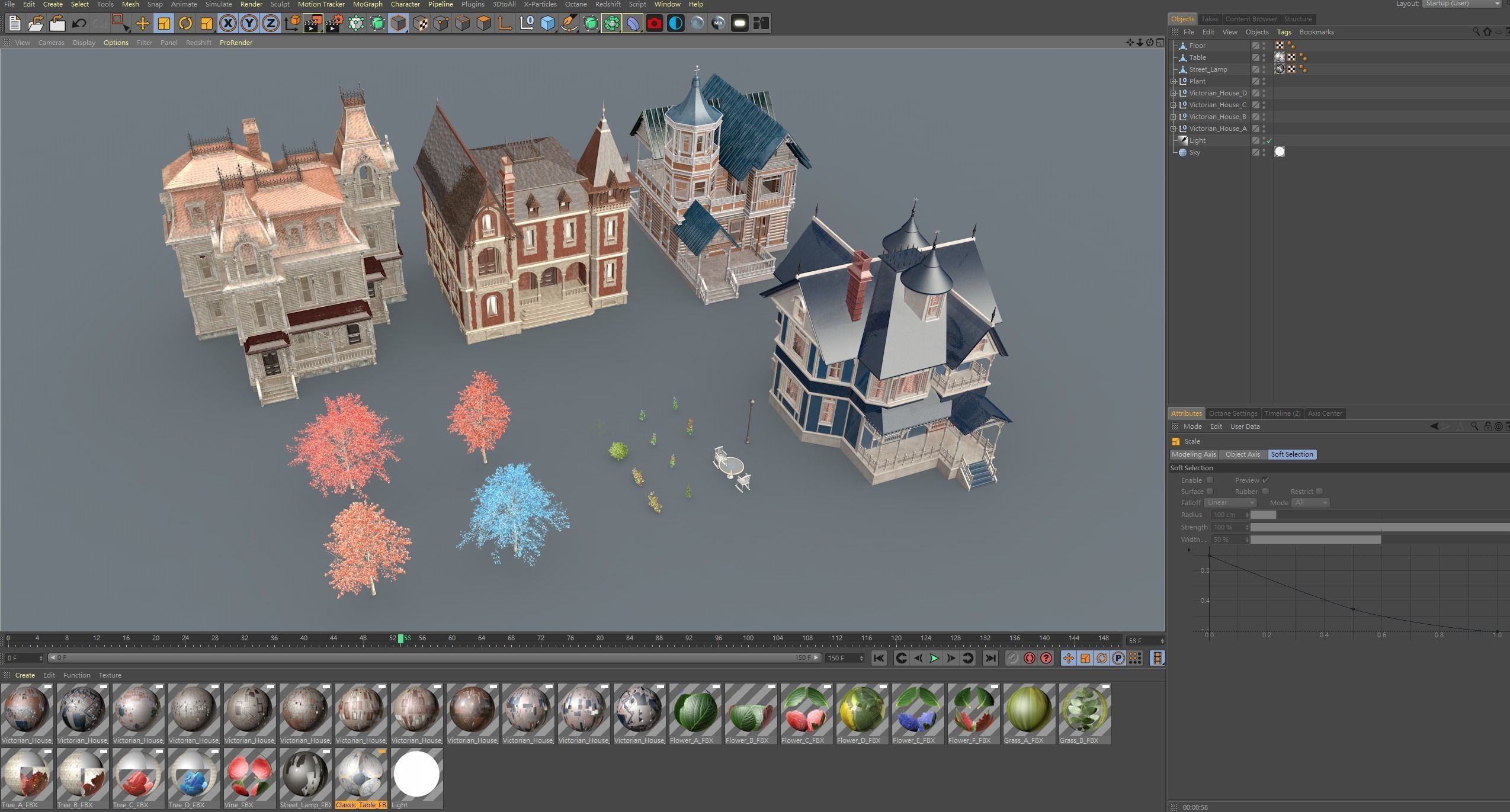House of Flowers Asset Bundle 3D model_42