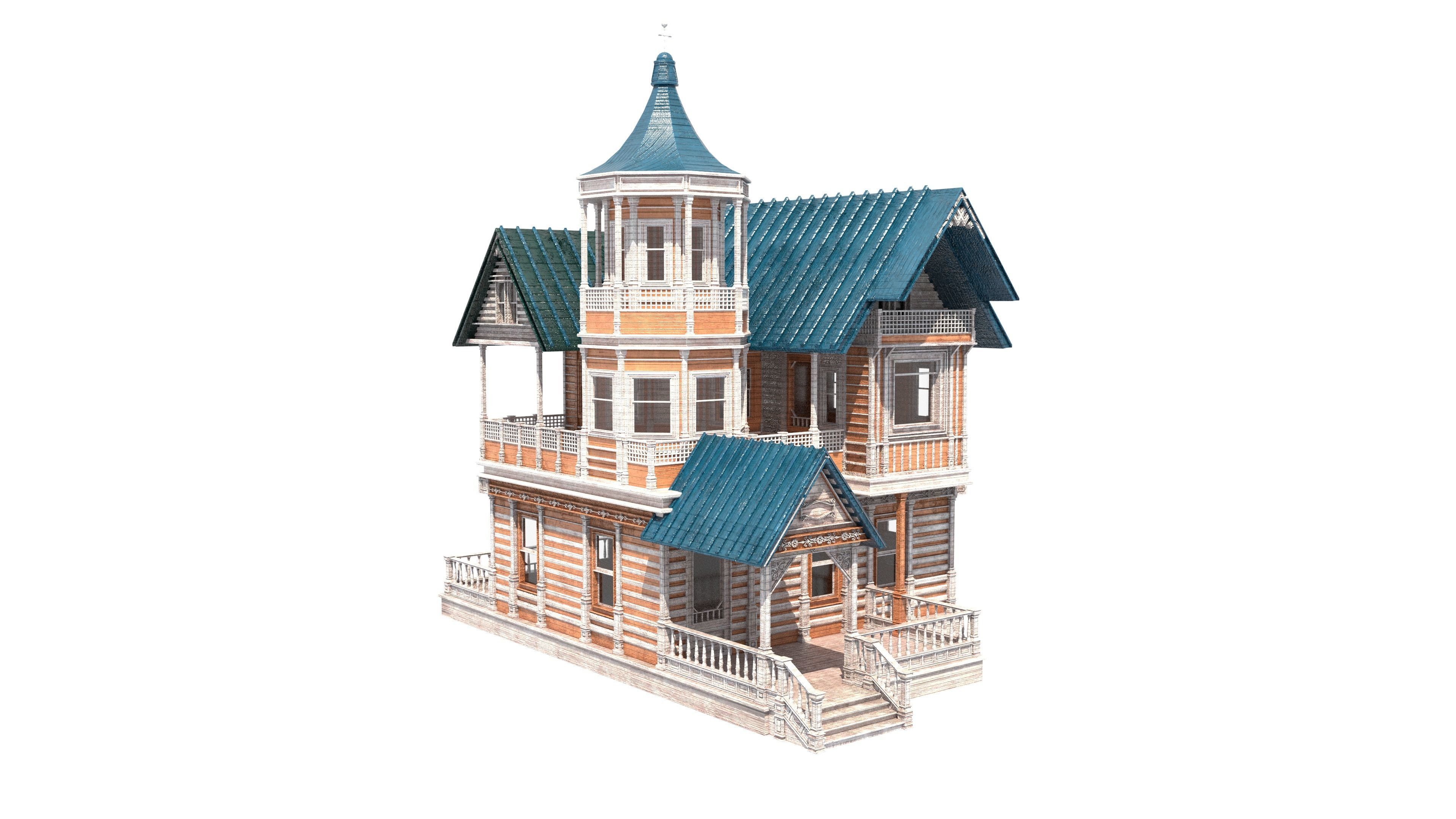 House of Flowers Asset Bundle 3D model_5