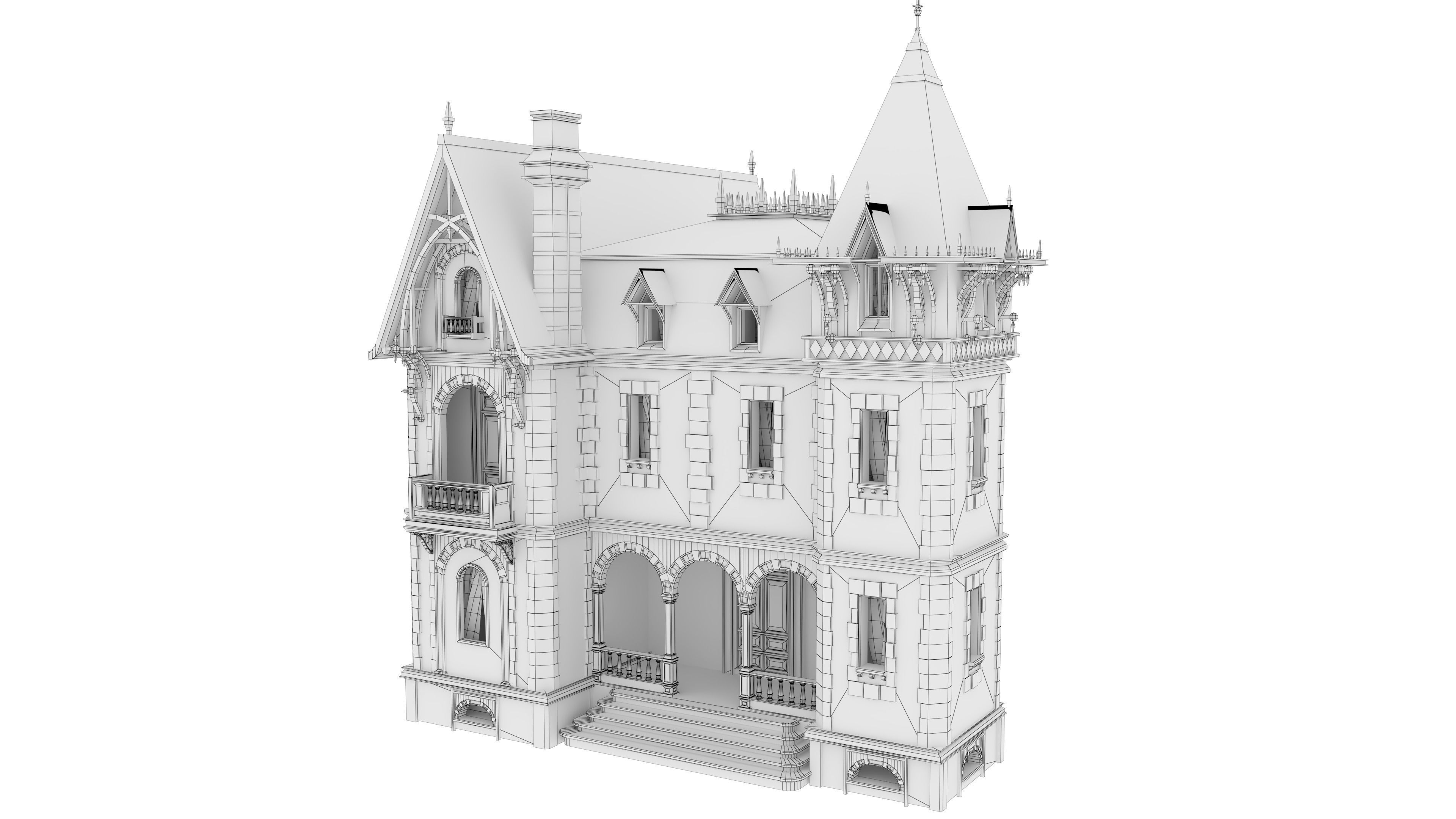 House of Flowers Asset Bundle 3D model_16