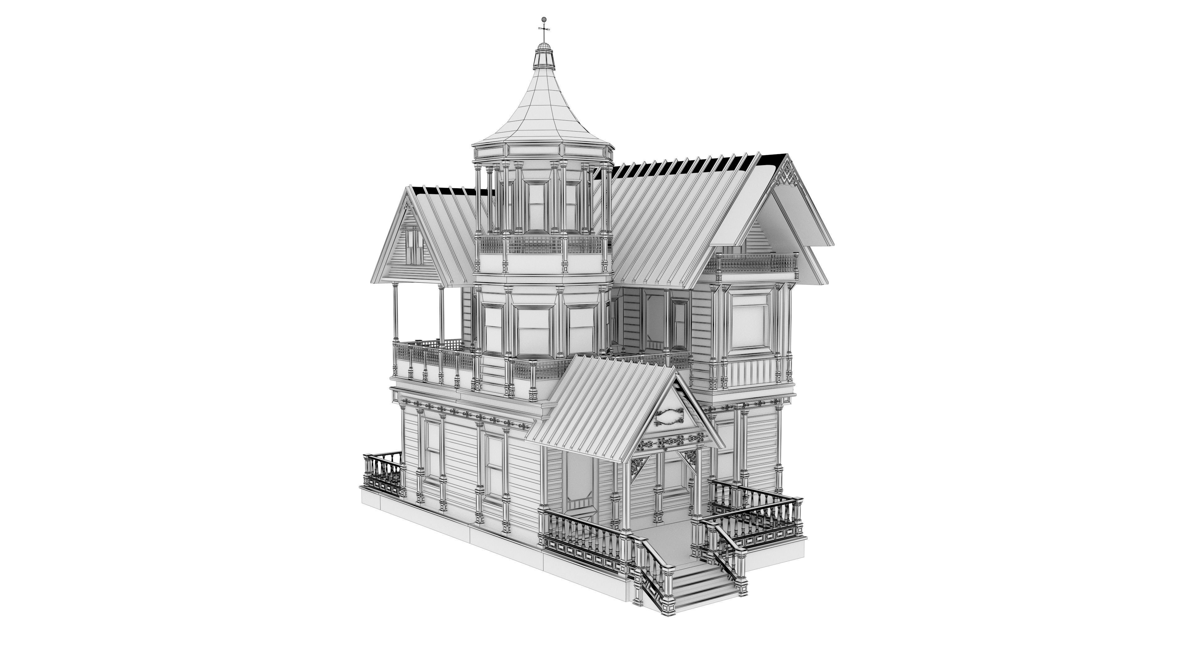 House of Flowers Asset Bundle 3D model_6