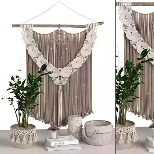 macrame decor set 09