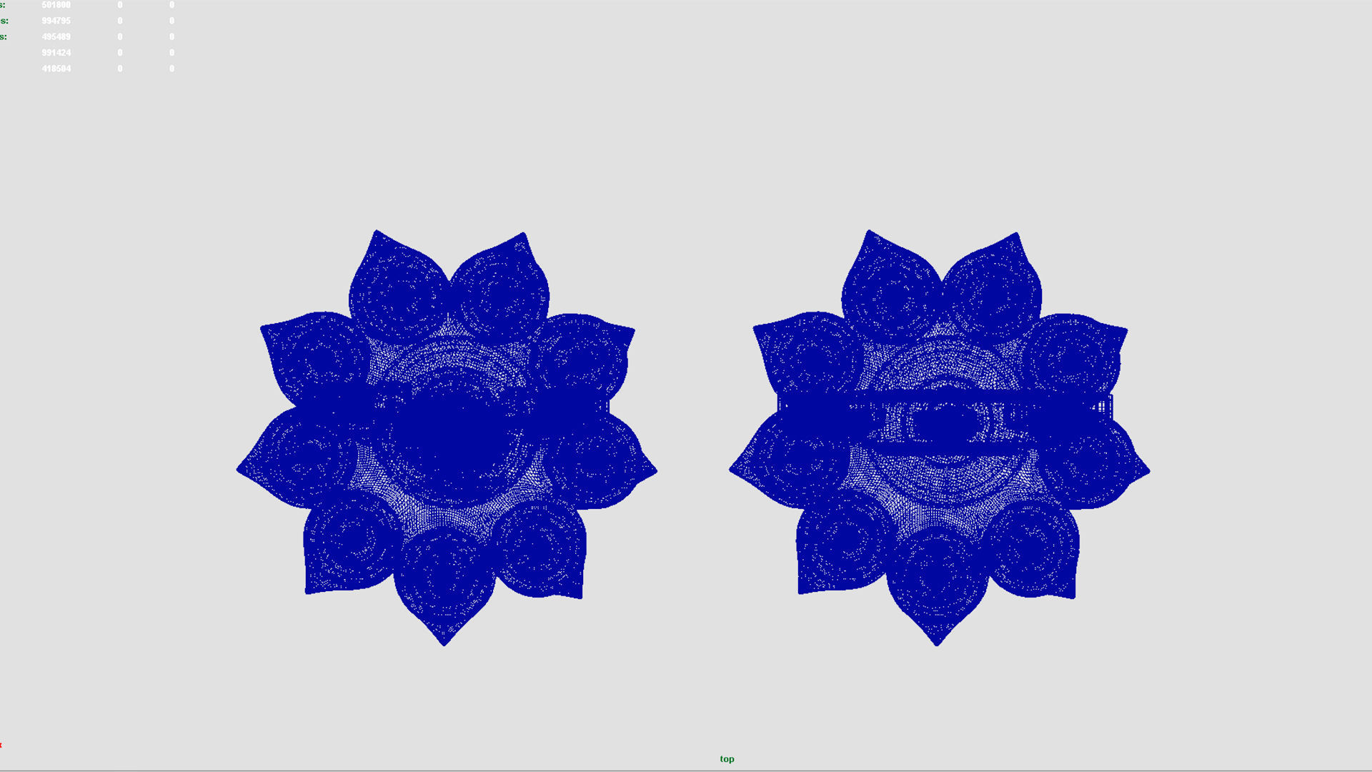 oil lamp shanku chakra balaji  maya 2013 3D model_3