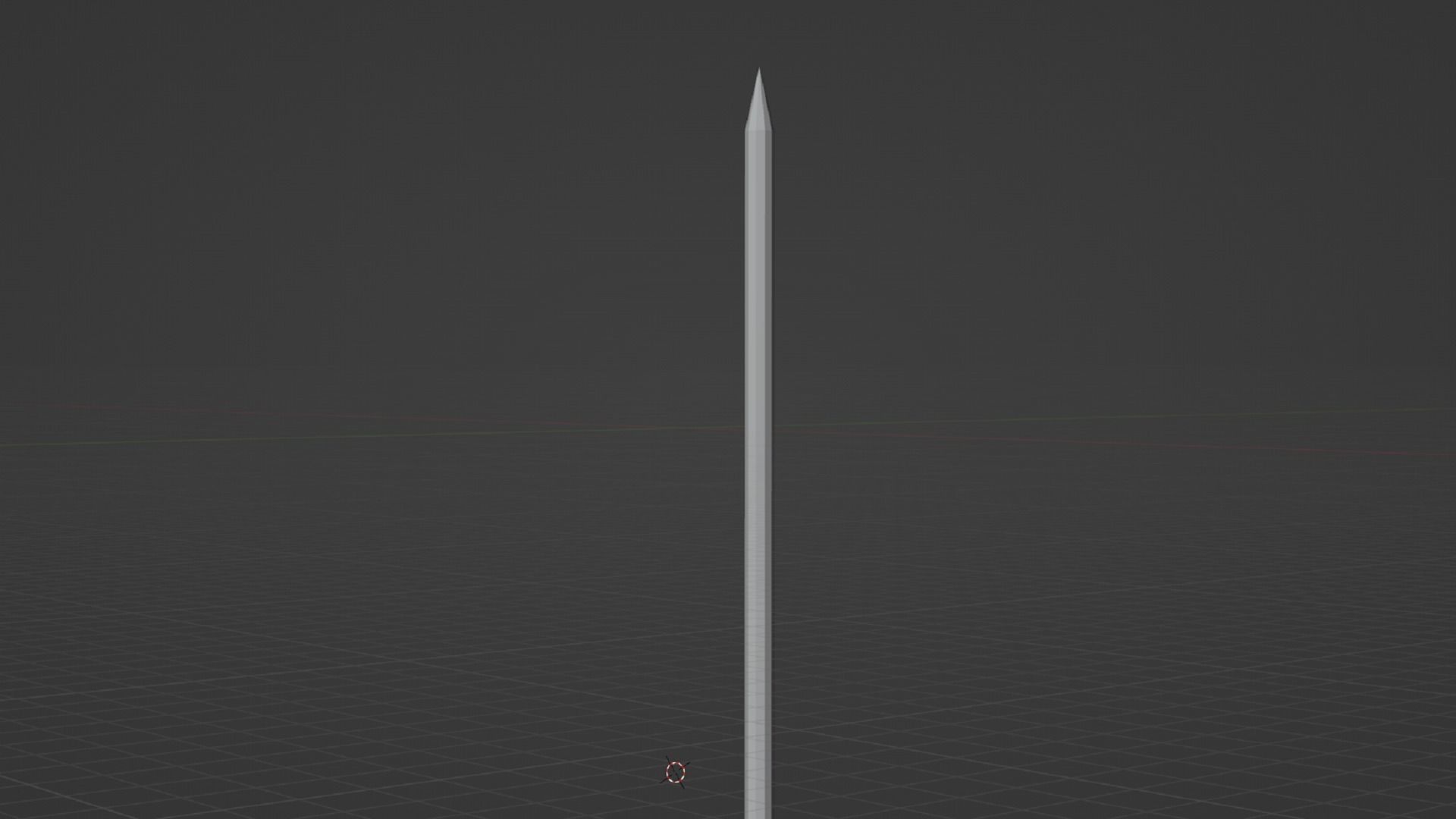 Low poly pencil with textures Low-poly 3D model_5