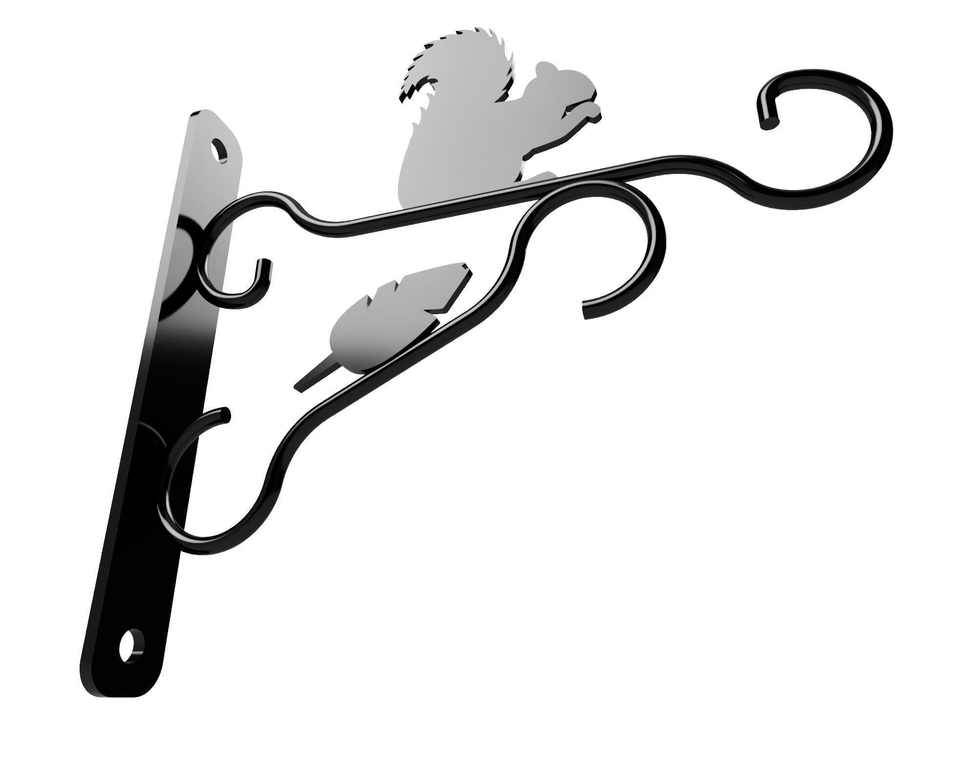 Plant hanger for flower 3D model_1