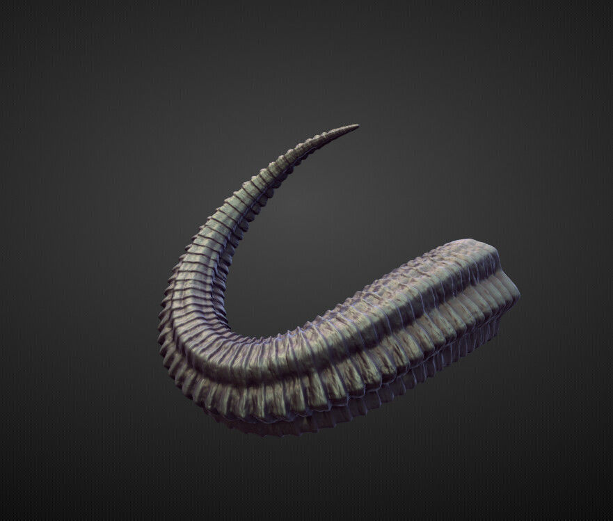 45 HORNS high poly sculpts 3D model_20