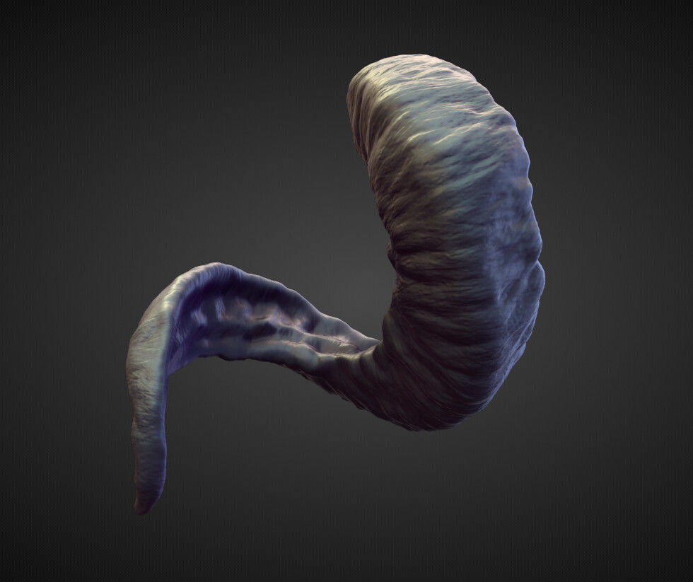 45 HORNS high poly sculpts 3D model_29