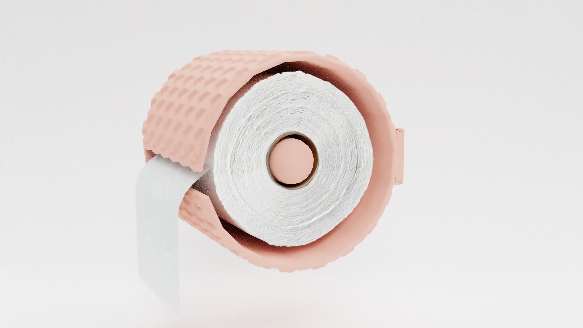 Toilet Paper Holder 3D print model_3
