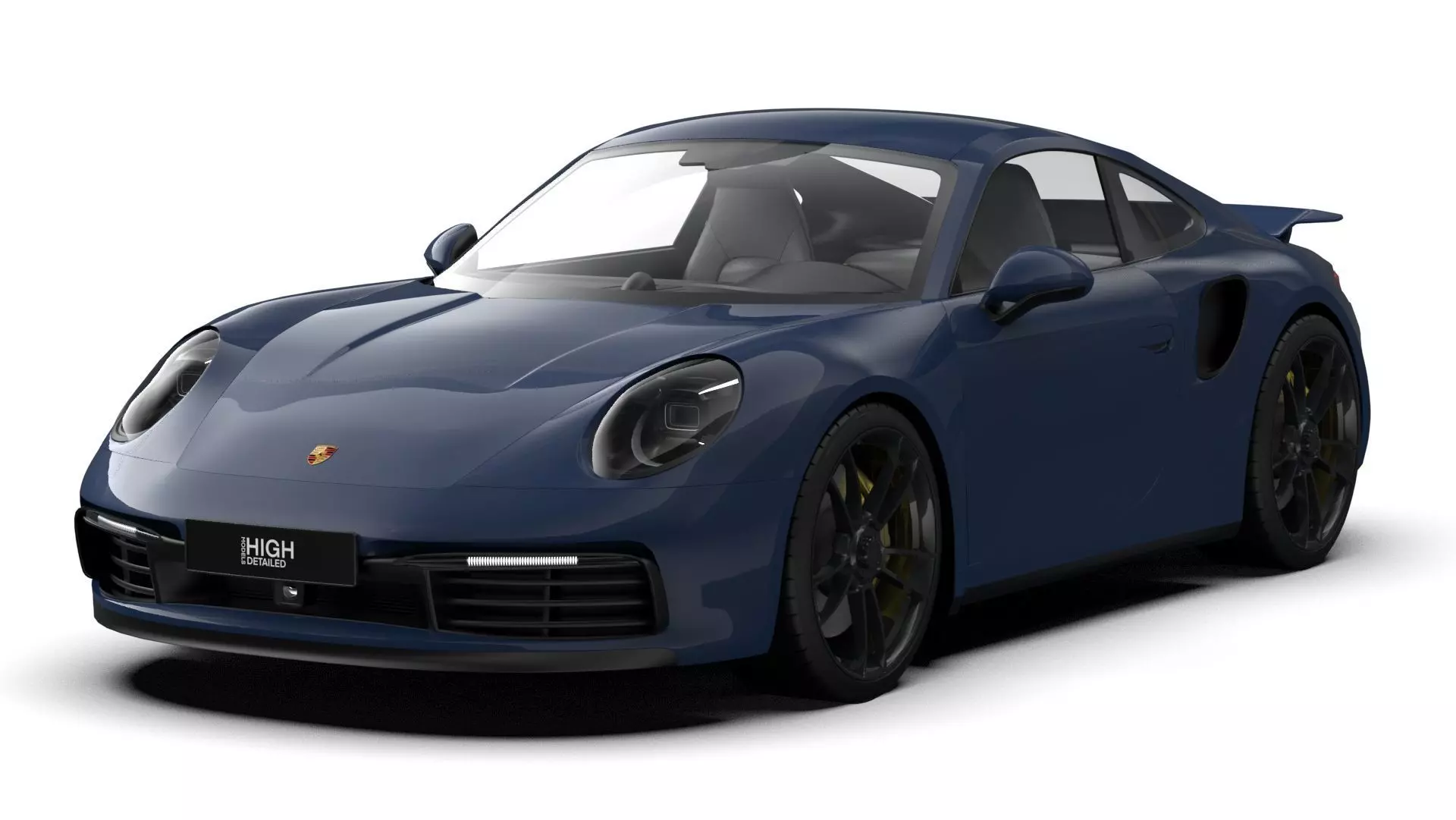 Porsche 911 Turbo S 2021 3D model