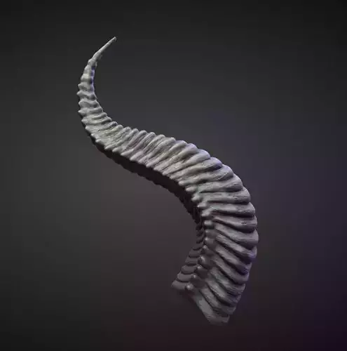 HORN2 high poly sculpt