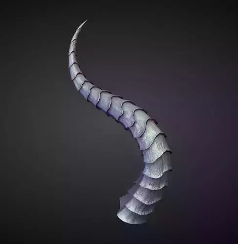 HORN3 high poly sculpt