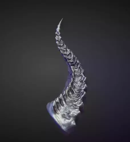 HORN8 high poly sculpt