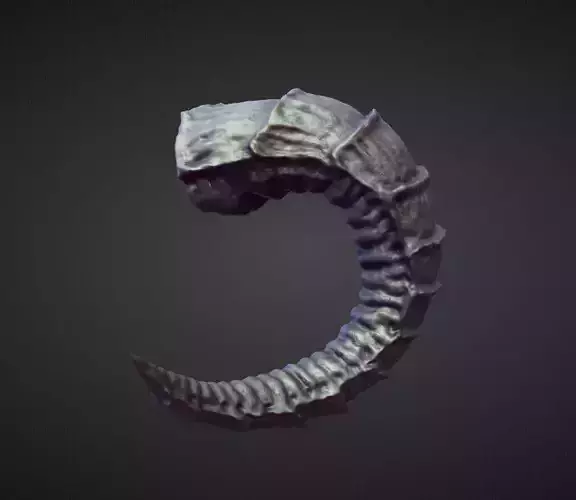 HORN9 high poly sculpt