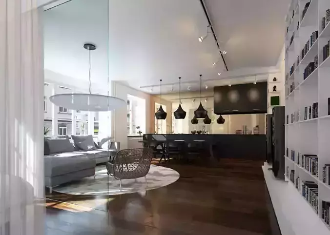 Archinteriors vol 27 for c4d - House Interior Collection