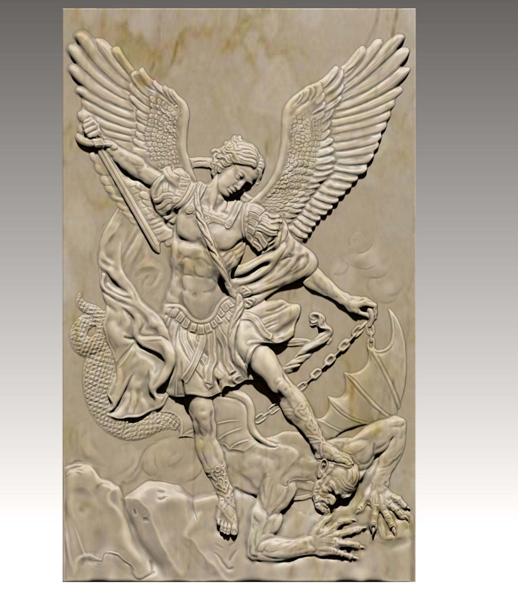 SAN MICHELE ARCANGELO 3D print model_1