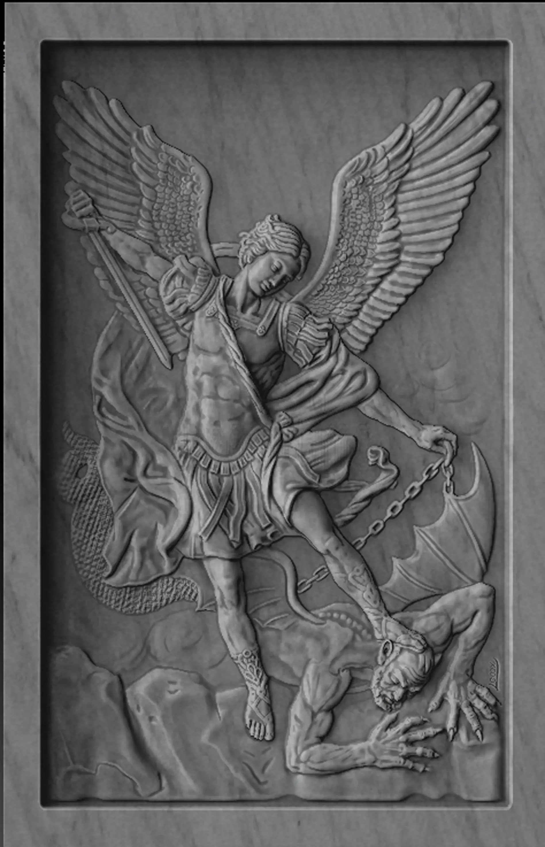 SAN MICHELE ARCANGELO 3D print model_0