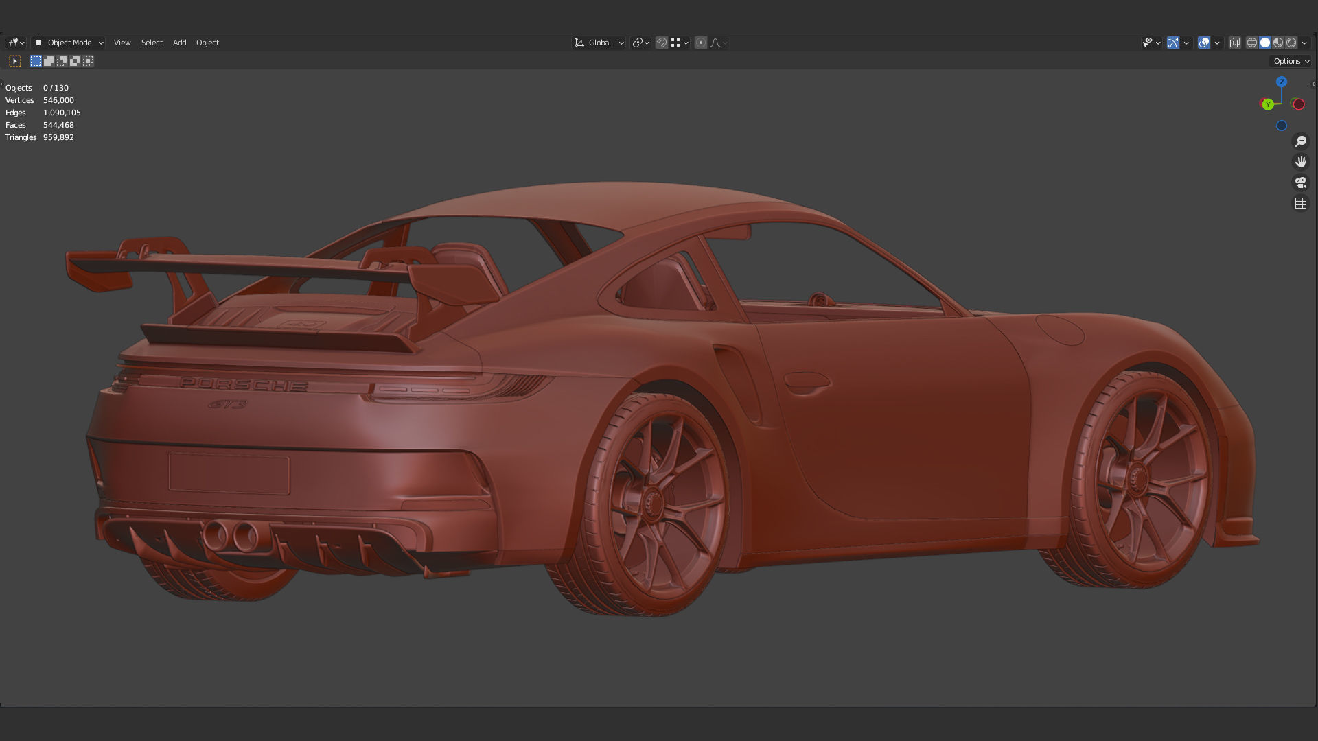 Porsche 911 GT3 2022 3D model_22