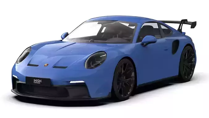 Porsche 911 GT3 2022 3D model