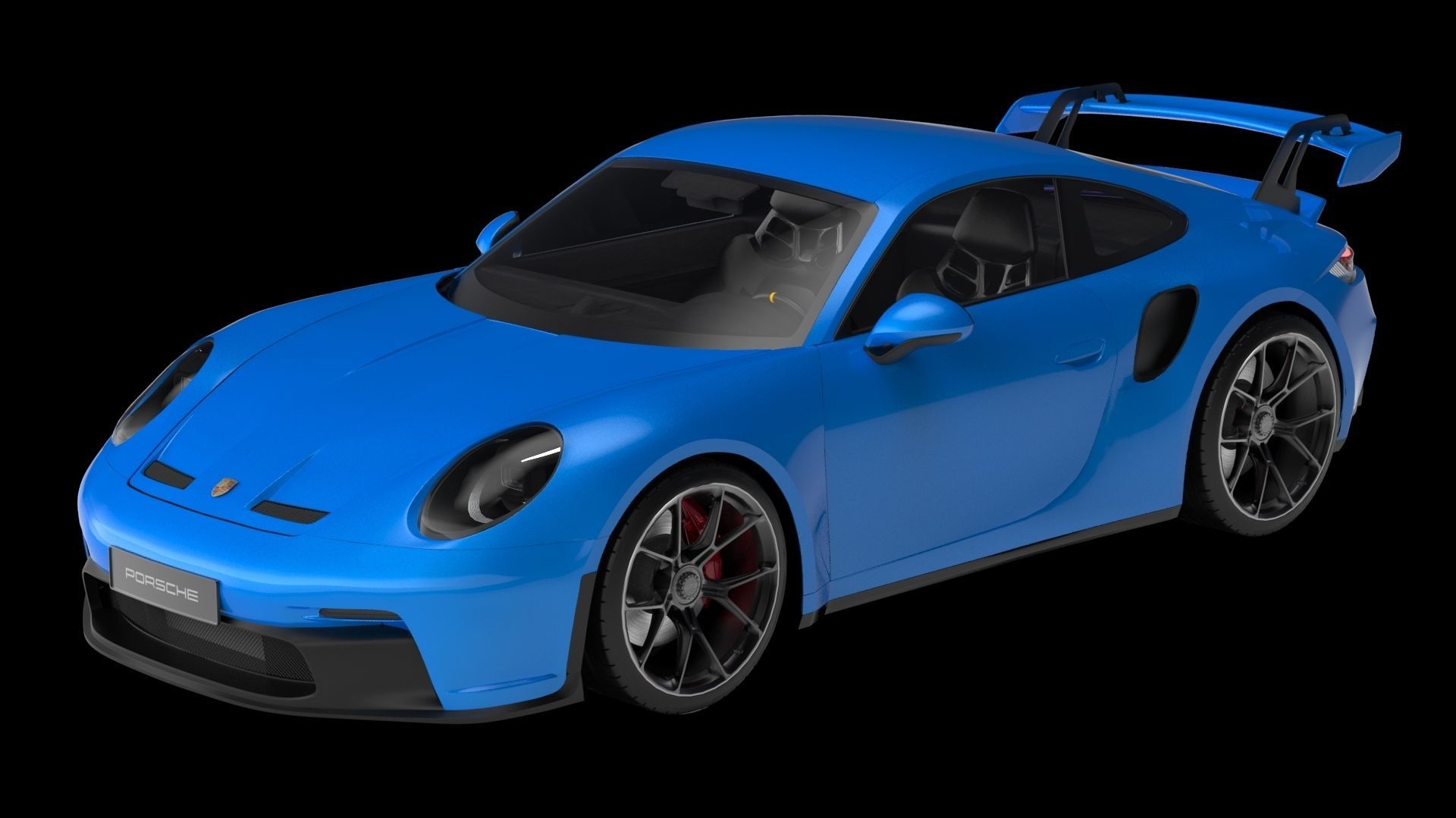 Porsche 911 GT3 2022 3D model_16