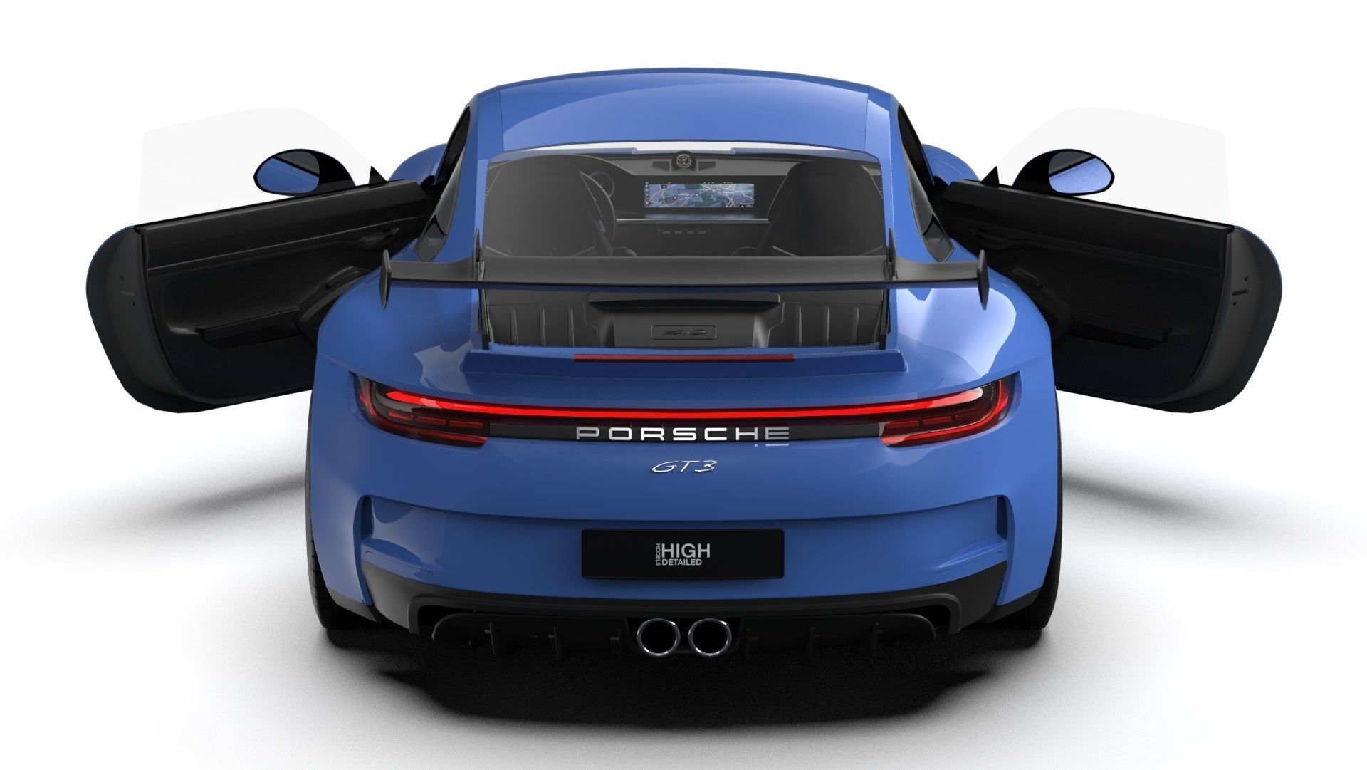Porsche 911 GT3 2022 3D model_9