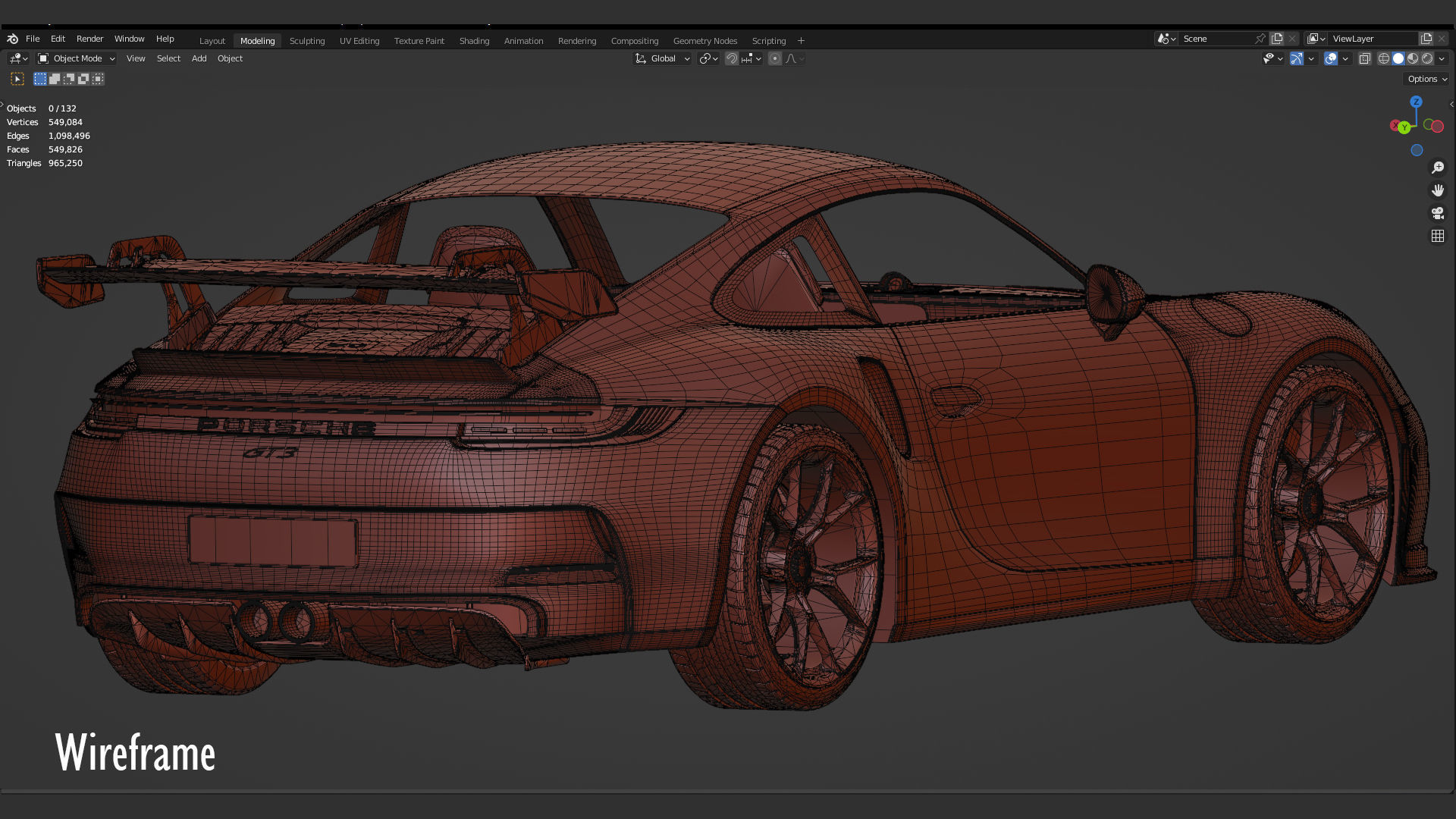 Porsche 911 GT3 2022 3D model_25