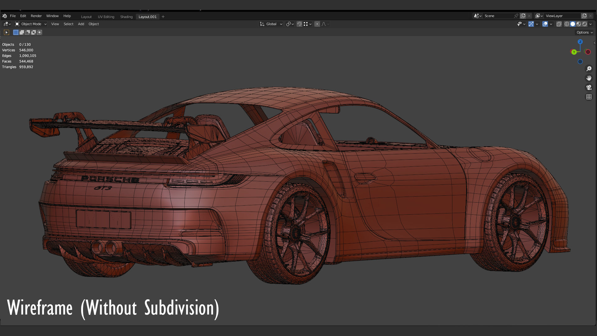 Porsche 911 GT3 2022 3D model_23