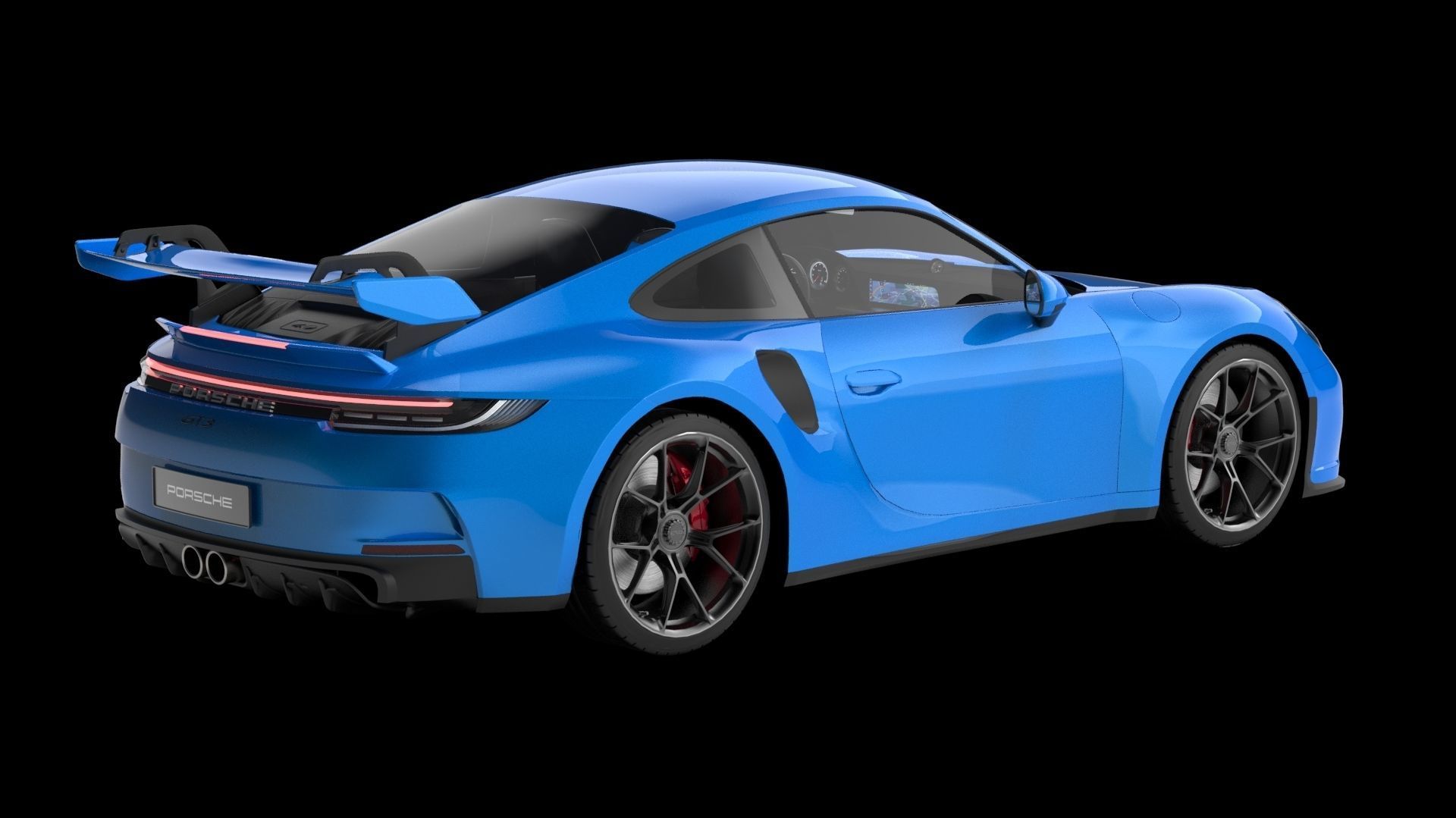 Porsche 911 GT3 2022 3D model_18