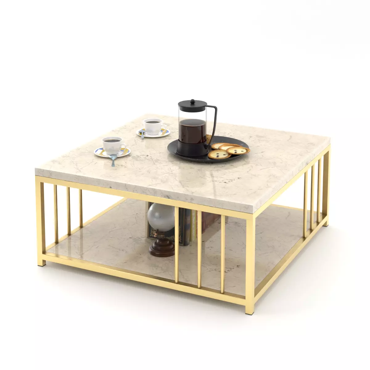 Zenn Coffee Table  3D model_0