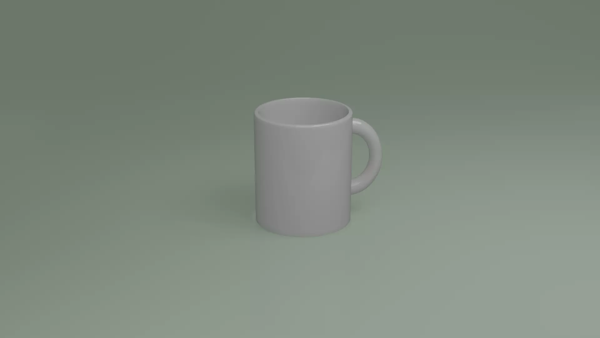 Simple Mug 3D model_0