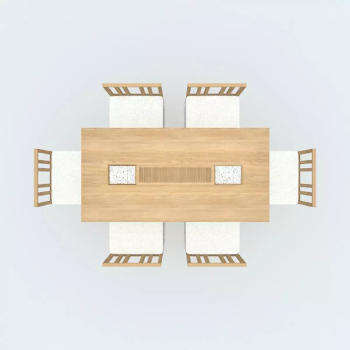 Dining Table free 3D model | CGTrader