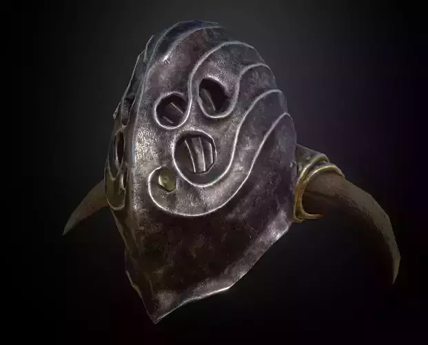 HELMET1 Game Ready elder scrolls iii helmet