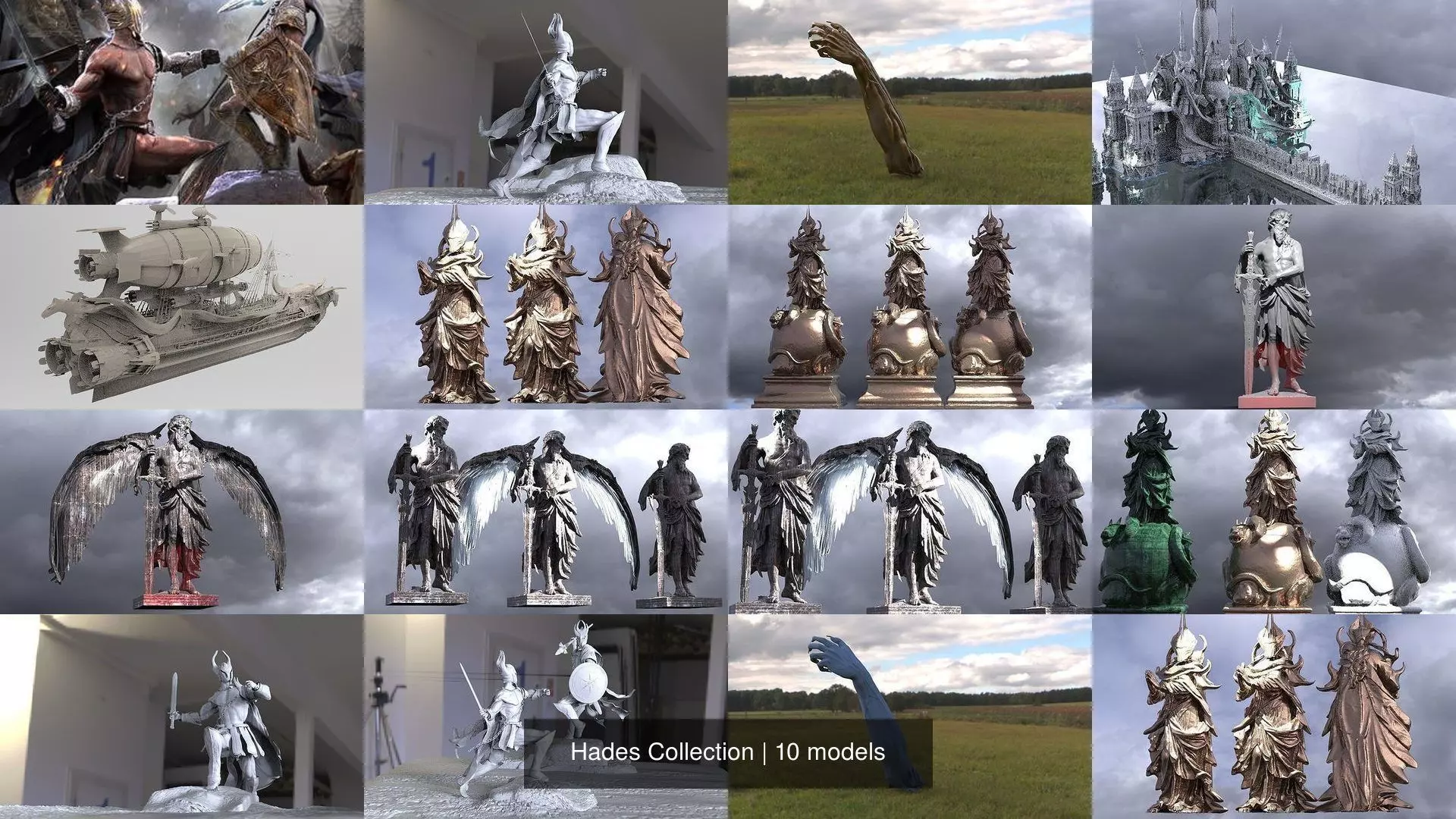 Hades Collection ship with dragon _1