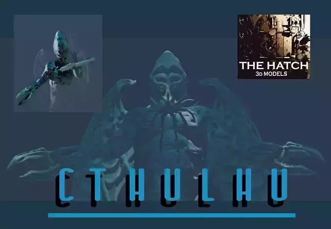Chtulhu hatch cthulhu 3D model