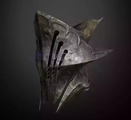 HELMET11 Game Ready elder scrolls iii helmet Low-poly 3D model