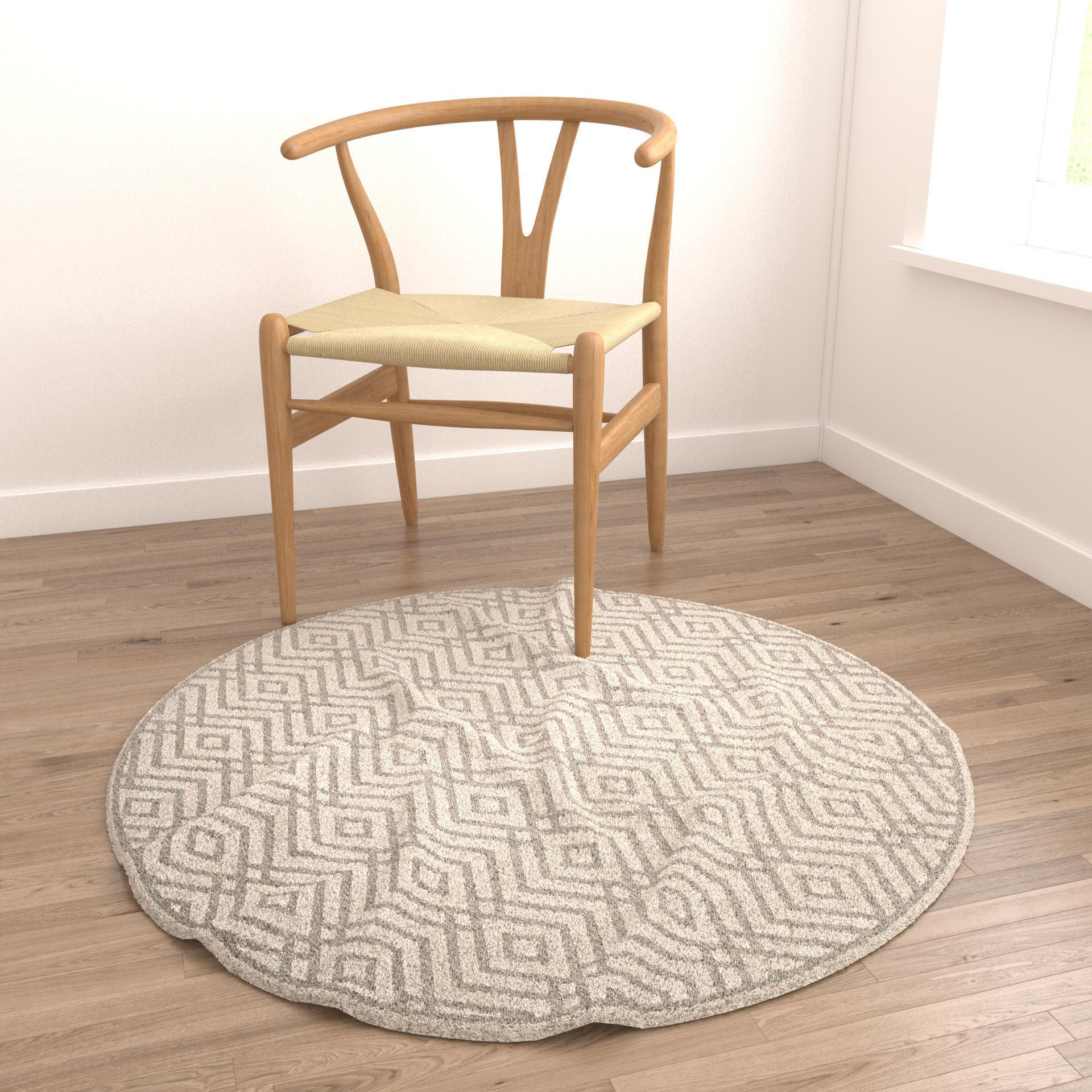 Rugs No 785 Low-poly 3D model_3