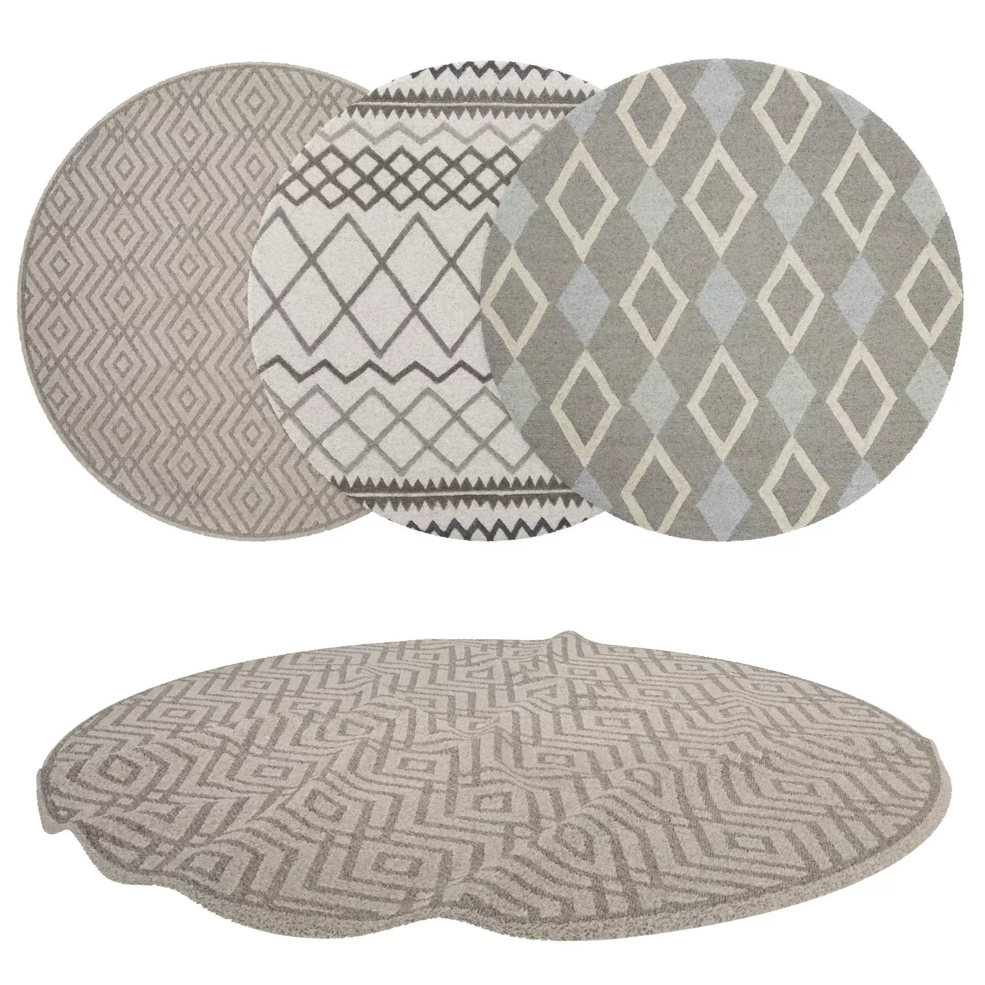 Rugs No 785 Low-poly 3D model_0