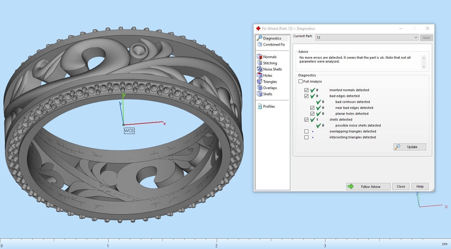 ring with patterns 3D print model_21