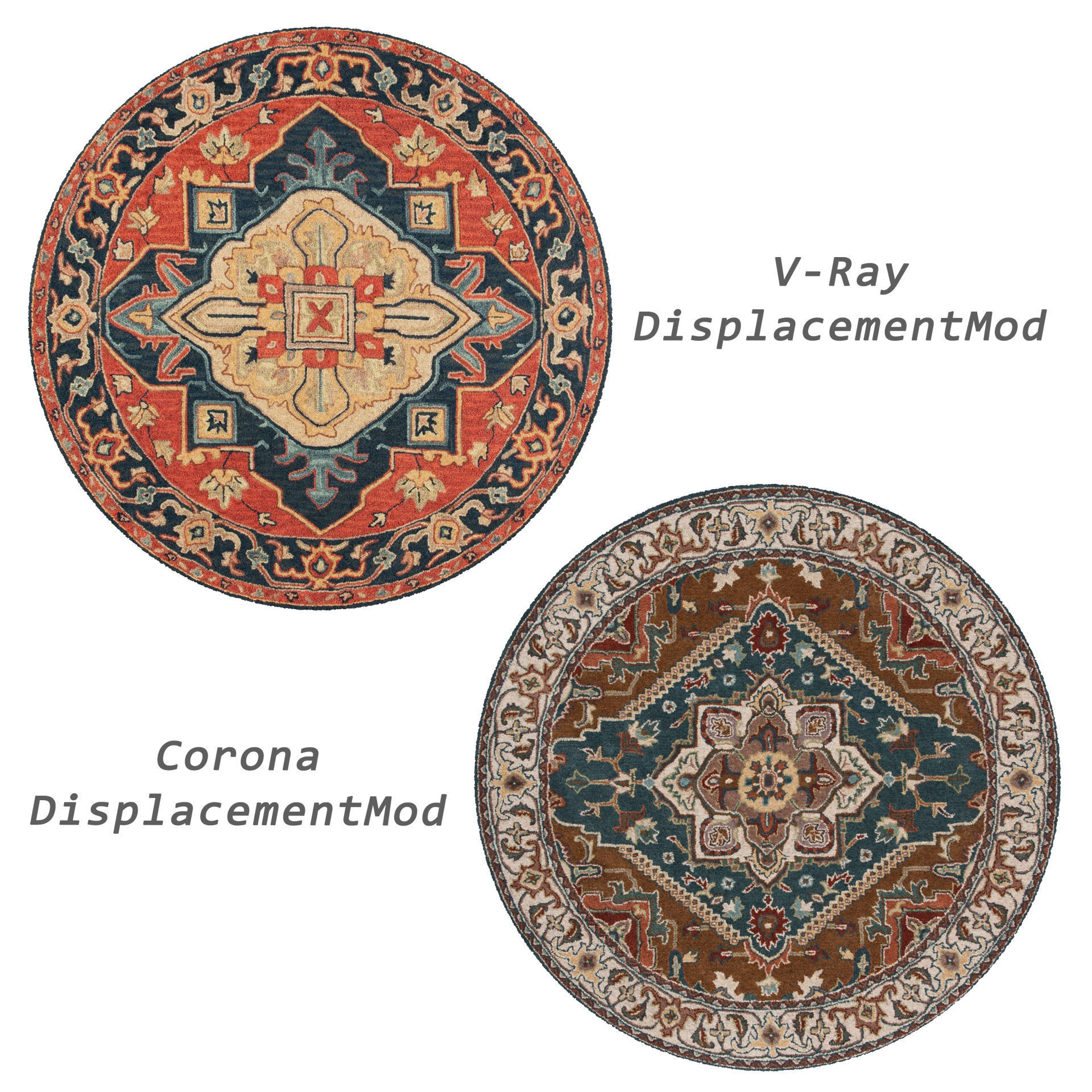 Rugs No 786 Low-poly 3D model_2