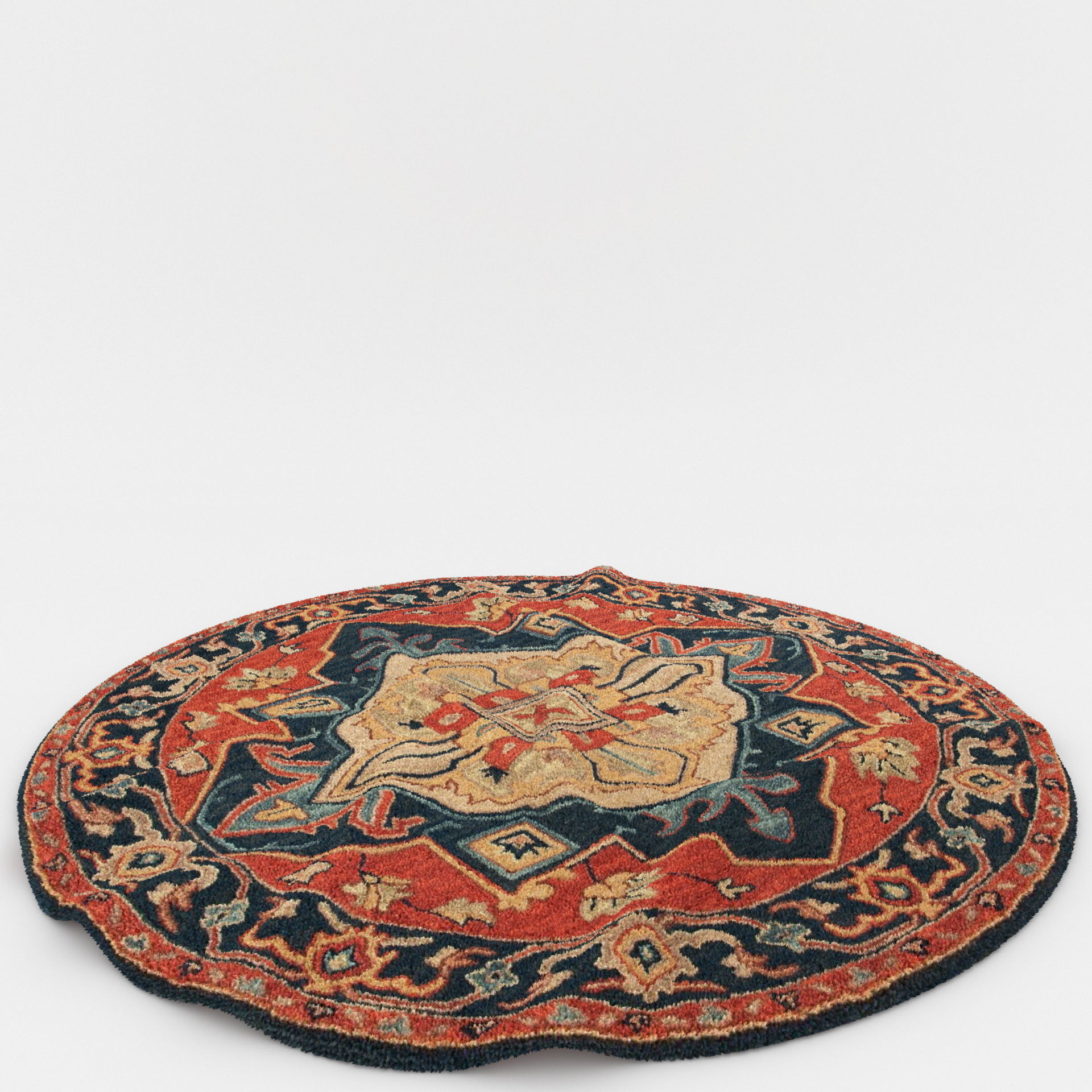 Rugs No 786 Low-poly 3D model_5