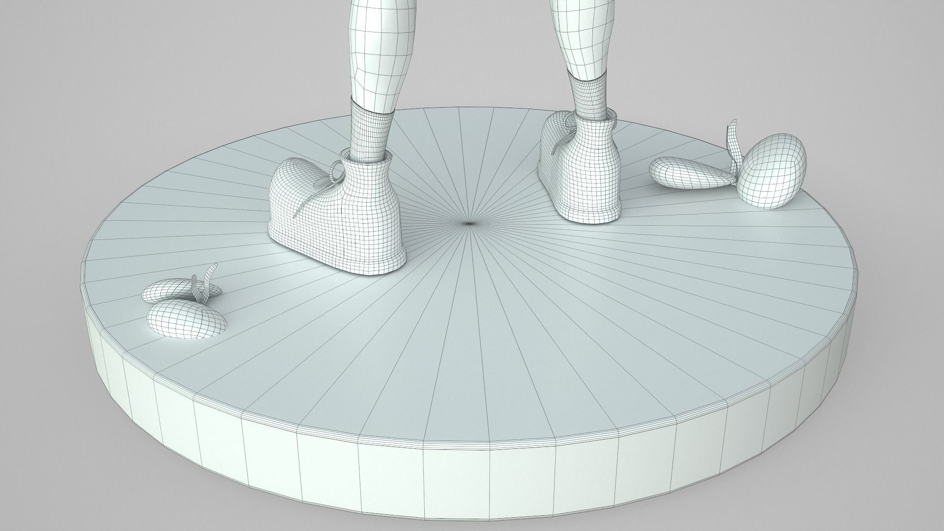 Adventure Boy in a Fantasy World Low-poly 3D model_45