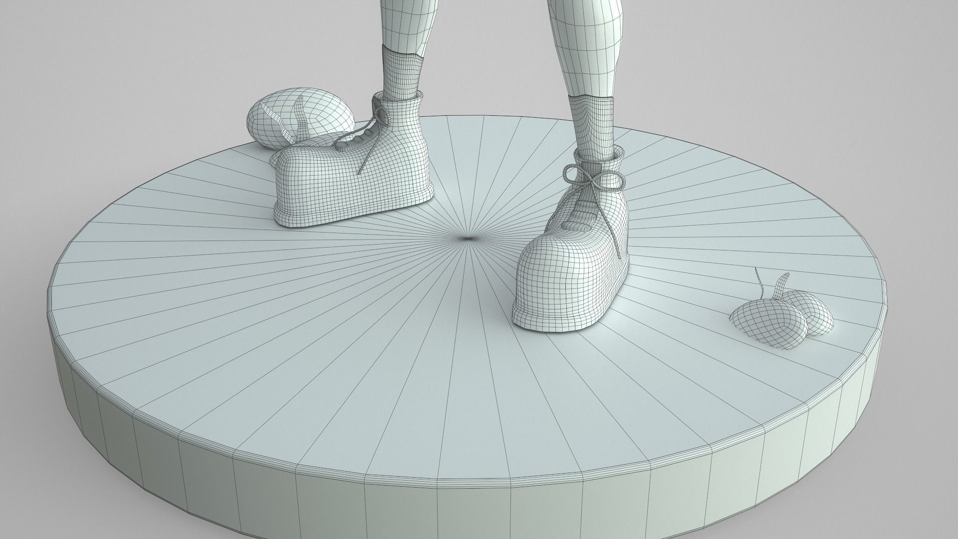 Adventure Boy in a Fantasy World Low-poly 3D model_44