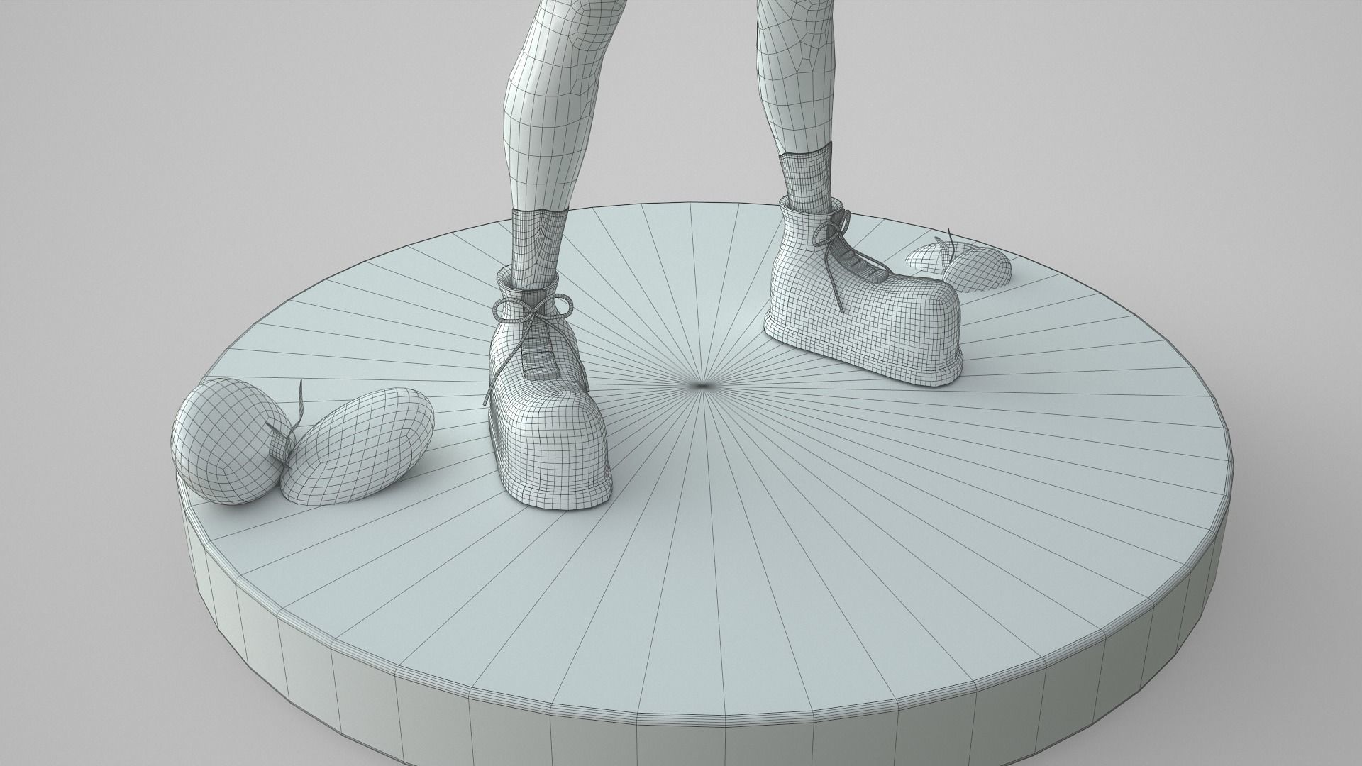 Adventure Boy in a Fantasy World Low-poly 3D model_43