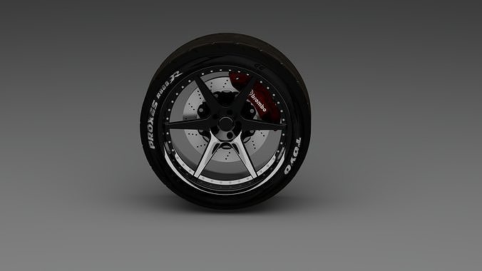 Toyota Wheel 3D model