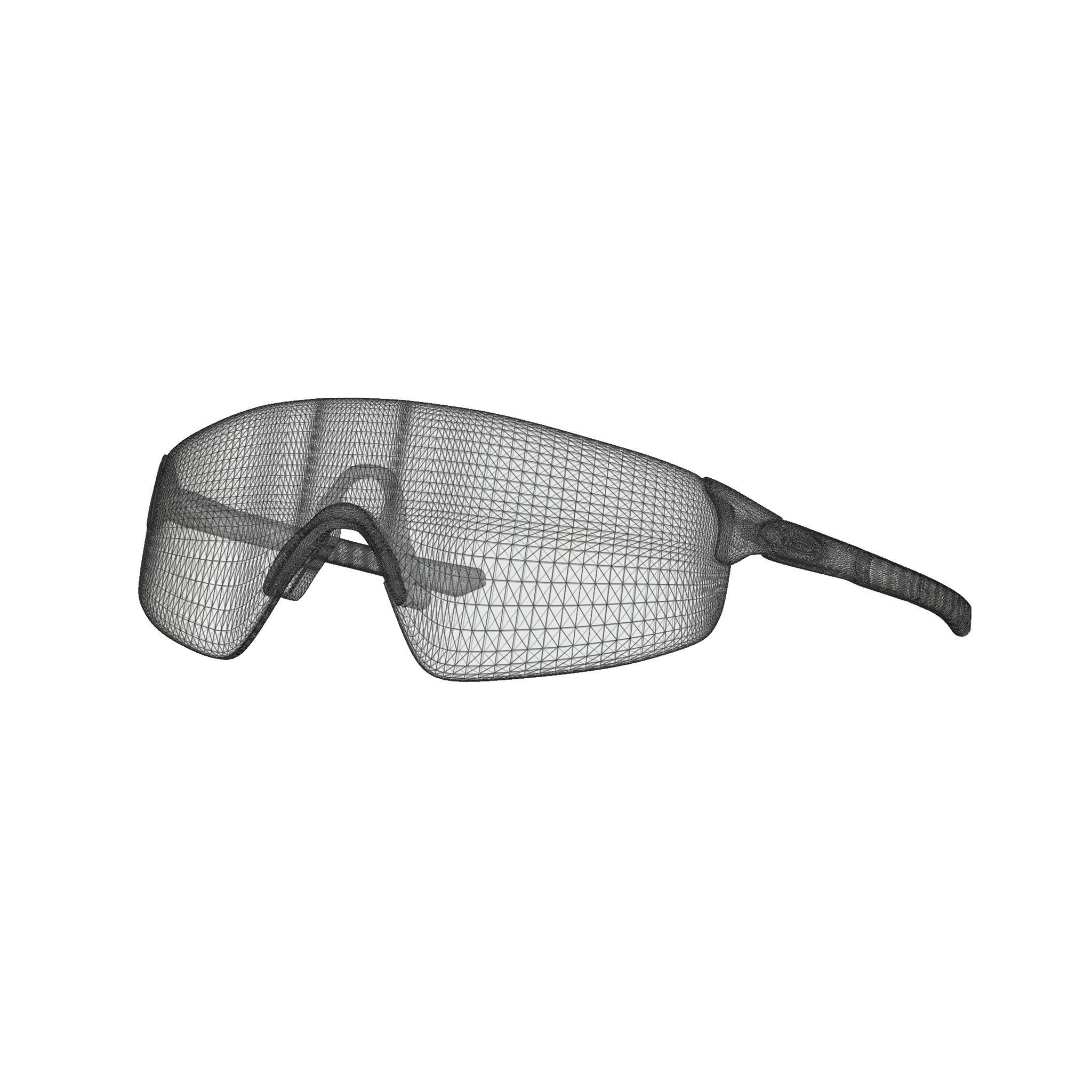 Oakley EVZero Blades Tour De France Collection Sport Glasses Low-poly 3D model_5